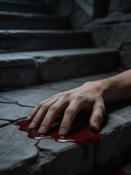 The stairs accident...