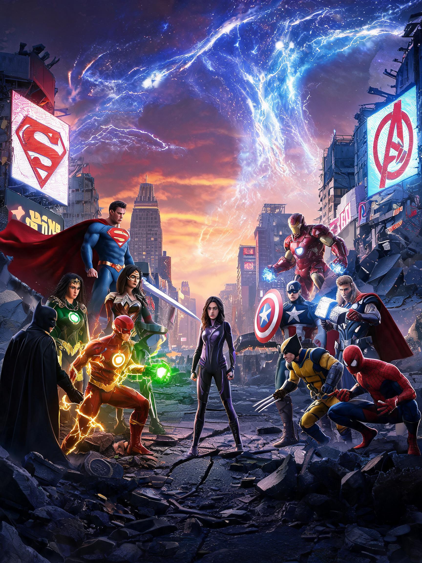 Heroes United: Marvel × DC